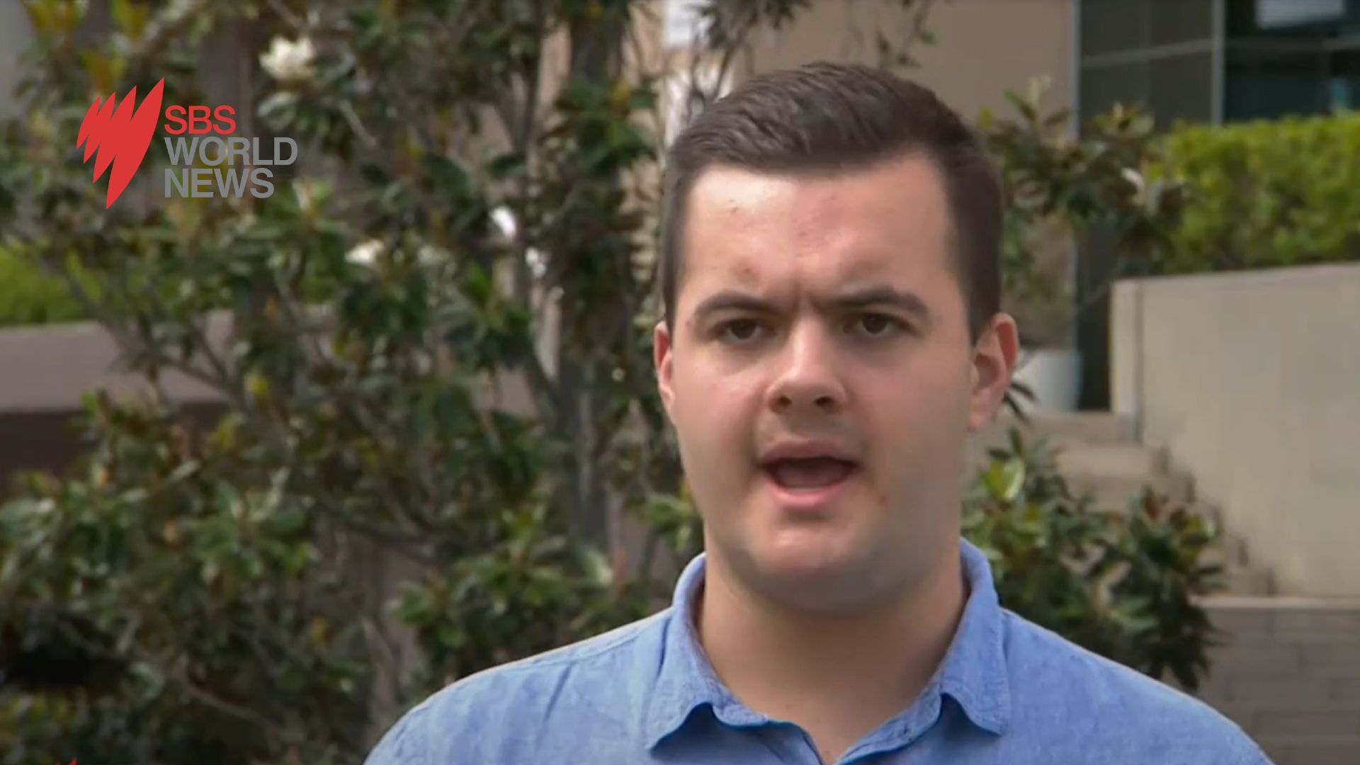 SBS News featuring Jigsaw paid trainee Sam S