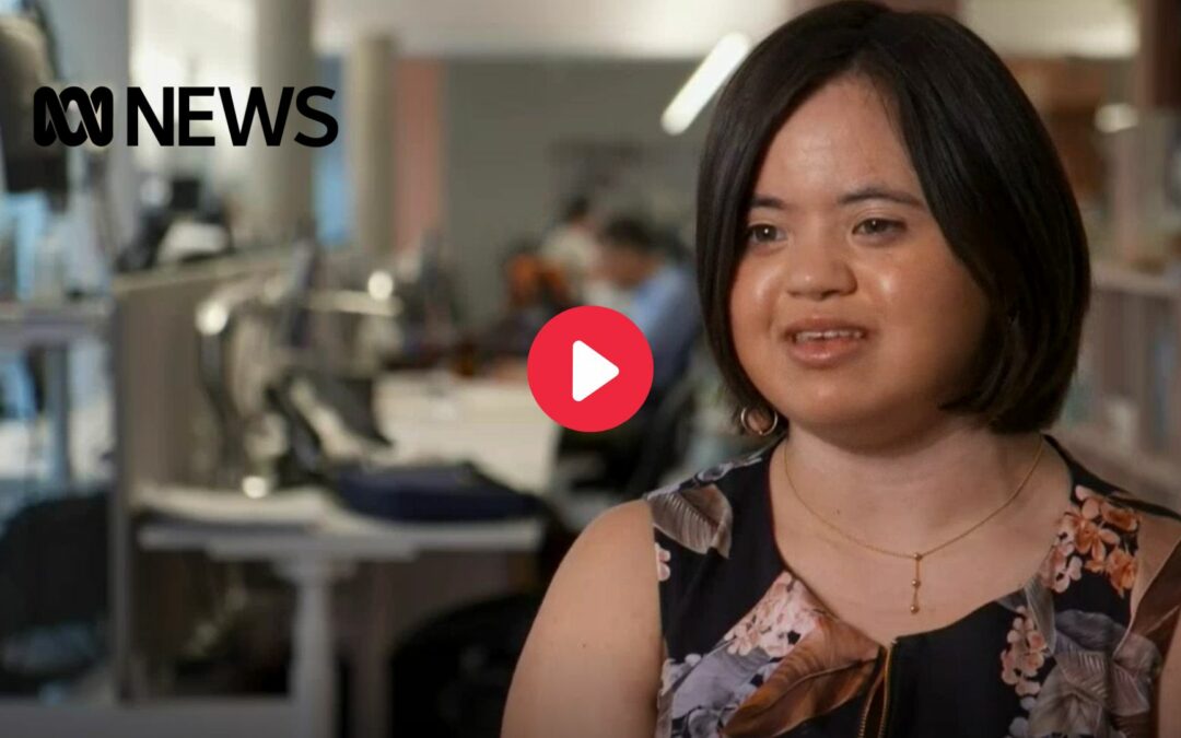 Jigsaw trainee Olivia secures mainstream job & talks to ABC News