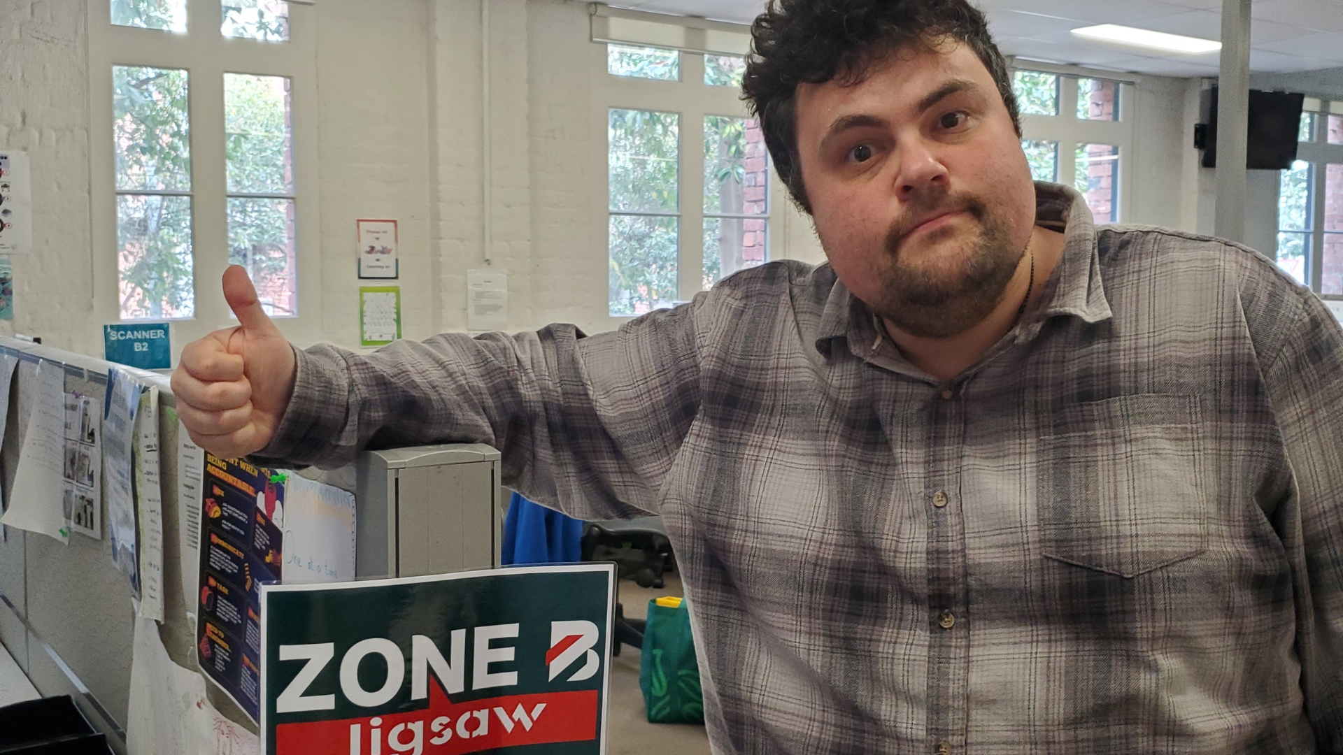 Nathan is working towards mainstream employment